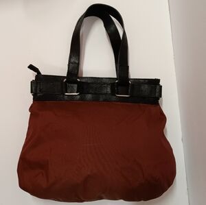 Brooklyn Industries Cloth & Leather Shoulder Bag